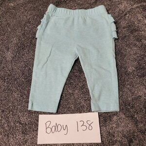 138.  frilled girls pants